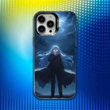 Funda de teléfono compatible con 17,16,15,14,13,12,11,Pro,MAX de anime S-Slime R-Rimuru, cubierta blanca mate a prueba de golpes para Galaxy S22 S23 S24 S25 Plus Ultra - Z6 - Ver 2