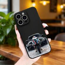 Ultimate Driving Machine Phone Case BMW M Power Design Performance Art Straight Edge TPU Premium Protection Phonecase Cool Graphic Sport Stylish - 黑色 - 查看 2