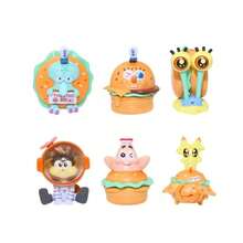 Spongebob Squarepants Delicious Crabby Patty Cartoon Cute Desktop Decoration Toy, Holiday & Birthday Gift