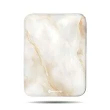 excovip 20x15cm Small Mouse Pad, Non-Slip Backing, Smooth Surface, Easy To Carry, Marble Pattern, Multiple Colors Available