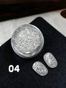 Nail Glitter Glitter, Christmas Style Mixed Colors, Sparkling Nail Decorations