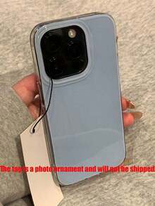 Cute Jelly Glossy Phone Case, Compatible With IPhone 17 Air 16 15 14 13 12 Pro Max 11, Solid Color Shock-Proof Soft Case - 款式2(1pc) - 查看 4