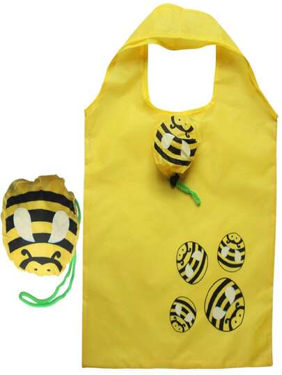 Bolsa de maquillaje con diseño de animales de dibujos animados, bolsa de almacenamiento de gran capacidad y estilo minimalista, bolsa plegable con diseño de abeja, bolsa de compras portátil de gran capacidad, regalo de Navidad, neceser, viaje, regalo para mujeres, artículo de viaje esencial para mujeres, neceser, embrague / bolso pequeño, organizador de maquillaje, neceser, soporte para brochas, mini neceser, neceser de gran capacidad