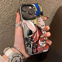 Haikyuu!! Anime Cover Compatible With Apple  17 Air 16E 16 15 14 13 12 Mini 11 8 7 Pro Max Plus Colorful Phone Case, Cover Compatible With  17 Pro Max Case,  17 Pro Case,  17 Case,  16 Pro Max Case 17 Case Scover De  17 Pro Max - A4 - Xem 2