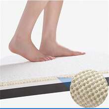 16x24 Inch Quick Dry Non-Slip PVC Loofah Bath Mat, Waterproof Fast Drying Soft Shower Mat With Porous Fiber Structure, Easy To Clean, Hand Wash Only - Multicolor - View 4