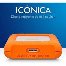 LaCie Rugged Mini Disco duro externo portatilHDD – USB 2.0 compatible.(USB 3.0 2TB) - Tipo 1 - Ver 7