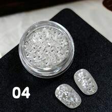Nail Glitter Glitter, Christmas Style Mixed Colors, Sparkling Nail Decorations
