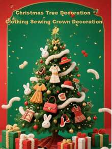 1pc 3cm/5cm White Faux Fur Ribbon, 2m Lace Ribbon, DIY Christmas Tree Decor, Clothing Sewing, Crown Decoration - Multicolor - View 11