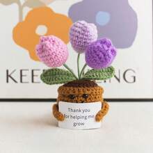 1 chậu cây cảnh mini in hoa truyền cảm hứng, đồ trang trí bàn làm việc dễ thương, hoa móc thủ công, cây mini, hoa lưu ly, hoa linh lan, hoa cúc vạn thọ, hoa cẩm chướng, hoa hướng dương, hoa xương rồng, hoa tulip, thiệp động viên ấm áp thủ công, đồ trang trí bàn làm việc, đồ trang trí phòng - Nhiều màu - Xem 41