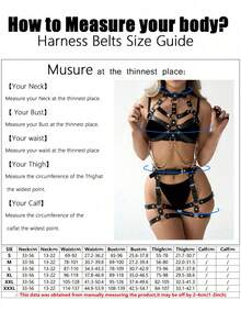 1 Set Women's Sexy Fashion Waist Cincher Belt, Waist Chain, Body Harness, Garter Belt, Gothic Style Suitable For Parties And Festivals