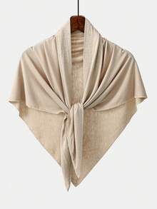 1 件女士防滑吸汗三角头巾，伊斯兰纯色头巾帽衬里，舒适头巾和酷炫运动头带，适合日常佩戴，适合 Abaya 配饰，透气帽下面纱衣服