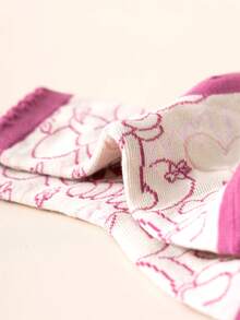 Disney 10/5 双袜子，可爱米妮公主图案过膝袜（女童款），卡通米奇保暖袜（男童款），透气儿童袜，圣诞礼物 - 彩色 - 查看 11