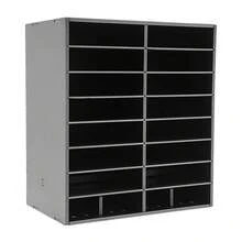 Literaturorganisatoren, 16 Fächer Büro Postfach, Holz Literatur Sorter für Büro, Zuhause, Klassenzimmer, Posträume Organisation - Schwarz - Übersicht 7
