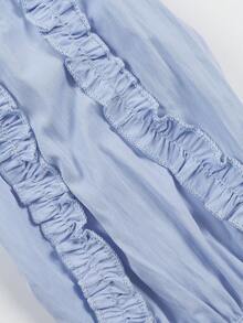 ii Women's Casual Long Sleeve Solid Color Button-Up Shirt