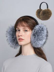 1 件全新仿兔毛耳套，成人耳套，防寒保暖，冬季保暖 - 彩色 - 查看 8