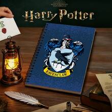 1pc Harry Potter 4 Hogwarts House Printed Notebook, 80 Pages Signature Book, Suitable For Office, School, Note-Taking - College Logo - View 11