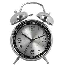 1 件复古铁艺迷你闹钟，静音时尚台钟，创意石英荧光钟带指针装饰，家居装饰，房间装饰礼物生日毕业数字时钟卧室装饰宿舍装饰返校学校装饰学校惊喜 - 彩色 - 查看 19