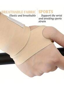 Ultra-Thin Elastic Wristband Lightweight Sports Wristband Sports Wrist Support Brace For Men Women For Left And Right Hand For Badminton Tennis Basketball Gym Sports Ideal For Fitness Enthusiasts And Office Workers Wrist Band Gym Accessories - Multicolor - View 5
