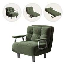 Sofa Bed Set - Green - View 3