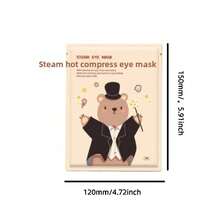 It Has A Very Precise Temperature Control, Always Maintaining Around 40°C, The Golden Hot Compress Temperature. This Temperature Is Not Too Hot To Be Uncomfortable, Yet It Can Just Open The Pores Around The Eyes And Promote Blood Circulation, Unlike Ordinary Eye Masks That Either Cool Down Quickly Or Have Fluctuating Temperatures. This Product Can Maintain Heat For 10-15 Minutes, Which Is Just Enough Time For You To Relax. Insulation, Galentines, Puppy, Carnival,Spring Summer Picks,Brides Maid Gifts,Room,Bedroom Decor,Beach,Travel,For Men,For Women,Vacation - Multicolor - View 5