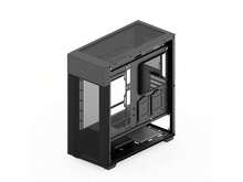Rosewill FBM-X7 Black ATX Mid Tower Case - Hinged Tempered Glass Side Panel, High Airflow, 4 X PWM ARGB Fans, Pre-Installed 650W 80+ Gold Power Supply - Black - View 7