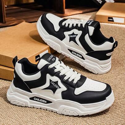 Nuevos zapatos casuales y elegantes para hombres, cómodos y versátiles para todas las estaciones, zapatillas de moda populares, disponibles en colores negro y verde, tallas del 39 al 44