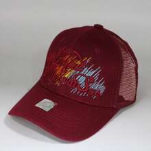 Men Baseball Cap - Red - View 5