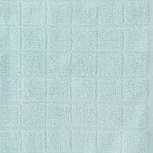 Juego básico de paños de cocina de toalla de rizo con cuadros de ventana sólidos, 12x12, rojo, 6 piezas, 2025 - Azul huevo de petirrojo - Ver 3