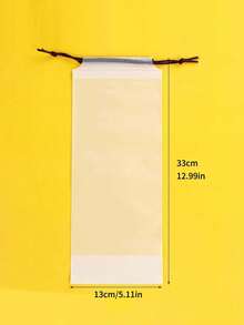 Versatile Waterproof Drawstring Bag For Kitchen, Office & Travel - Durable Plastic Organizer For Stationery, Mouse Pads, Umbrellas & More - Multicolor - View 9