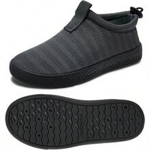 WateLves - Zapatos de agua para niños y niñas de secado rápido zapatos de natación acuáticos para playa caminatas diarias - GrisOscuro - Ver 1