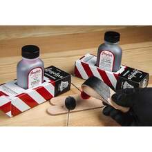 Angelus Leather Dye, Permanent Leather Dye For Shoes, Boots, Bags, Crafts, Furniture, & More - 3 Fl Oz, Jet Black - Purple - View 5