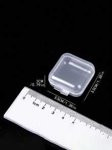 便携式透明矫正器收纳盒，ABS 密封保持器盒，隐形牙套旅行收纳盒，牙齿矫正器便携包，无需电池，情人节特别版洗漱包洗漱包洗漱旅行包化妆收纳沙滩包度假必需品学校用品旅行必需品女士大学宿舍浴室露营配件迷你女士香水男士香水瓶