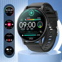 1.39" Screen Smart Watch For Men. Alloy Frame, Multiple Sports Modes, Accurate Step & Calorie Counting. Wireless Calling, Weather Forecast, Alarm, Suitable For Business And Sports