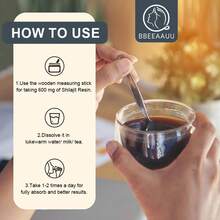 60g Himalayan Shilajit Resin,High Potency, Fulvic Acid,Energy Boost & Immunity - 1 Pack (60g) - View 2