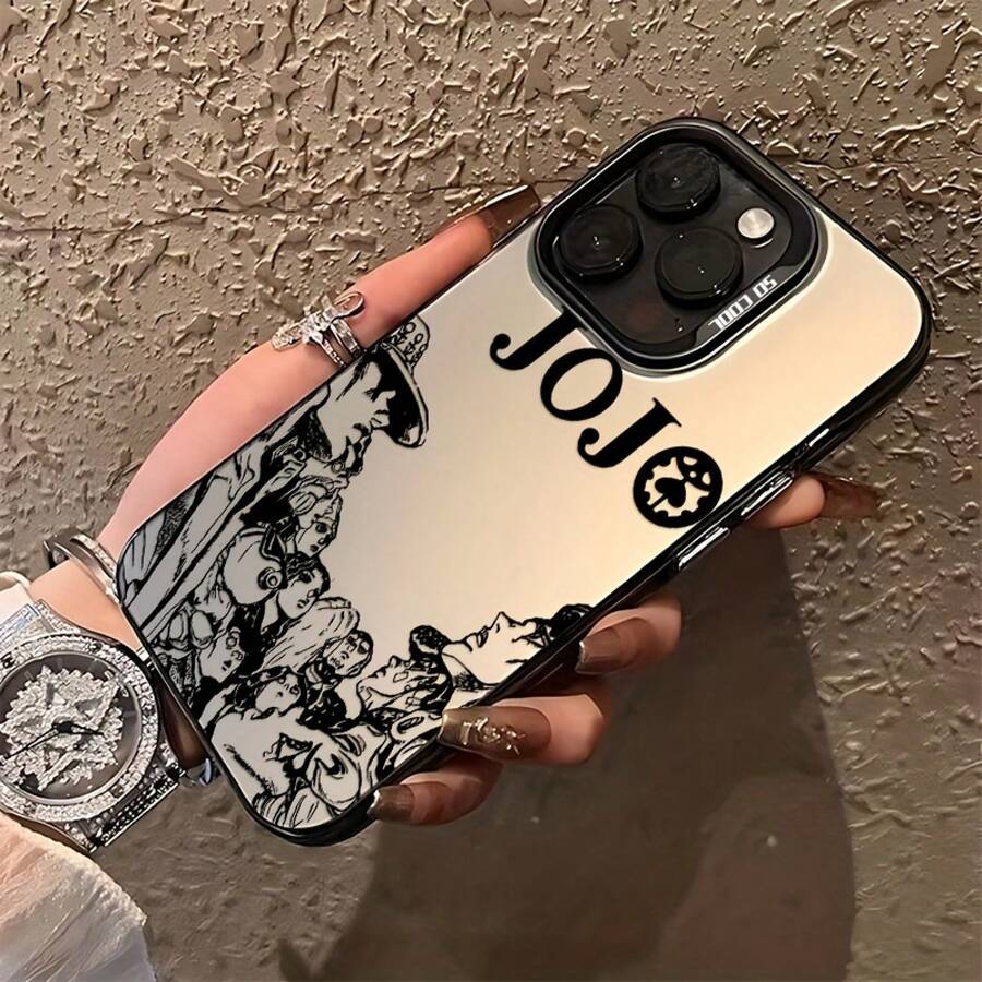 Funda de teléfono temática de la serie, popular y elegante, para varios modelos de, incluyendo 16, 15, 14, 13, 12, 11 Pro, X, XR, XS, 8 y Plus.Presenta un acabado mate que resiste caídas.17 17promax - Negro - Ver 1