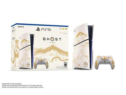 PlayStation®5 Console – Ghost Of Yotei Gold Limited Edition Bundle