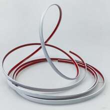 1条3米/5米自粘装饰条，柔性装饰条，适用于防溅瓷砖边缘、墙角、自粘墙面装饰条、D形踢脚线装饰条，柔性材料，适用于墙壁、边缘、框架、门、窗、防溅板等。 - 彩色 - 查看 24