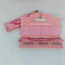 Confezione da 24 di OHIS Cartine per rollare di alta qualità ((1 confezione include 32 fogli di tabacco e 32 filtri) - Cartine per arrotolare a mano in pura cellulosa di legno, combustione lenta, ideali come regalo per la Festa della Mamma, della Festa del Papà, San Valentino, Natale e altre occasioni