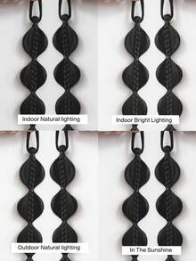 2 件装泡泡马尾辫假发，合成纤维编织接发，带发圈 - 黑色优雅假发，适合女性和女孩，DIY 日常配饰，多种造型选择，时尚发饰，高品质发饰，时尚达人的完美之选 - 彩色 - 查看 9