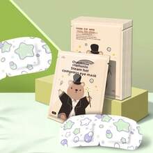 It Has A Very Precise Temperature Control, Always Maintaining Around 40°C, The Golden Hot Compress Temperature. This Temperature Is Not Too Hot To Be Uncomfortable, Yet It Can Just Open The Pores Around The Eyes And Promote Blood Circulation, Unlike Ordinary Eye Masks That Either Cool Down Quickly Or Have Fluctuating Temperatures. This Product Can Maintain Heat For 10-15 Minutes, Which Is Just Enough Time For You To Relax. Insulation, Galentines, Puppy, Carnival,Spring Summer Picks,Brides Maid Gifts,Room,Bedroom Decor,Beach,Travel,For Men,For Women,Vacation - Multicolor - View 4