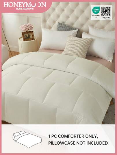 1 st quiltat täcke - quiltat täcke året runt, dunfyllning som alternativ. Oeko-Tex-certifierad