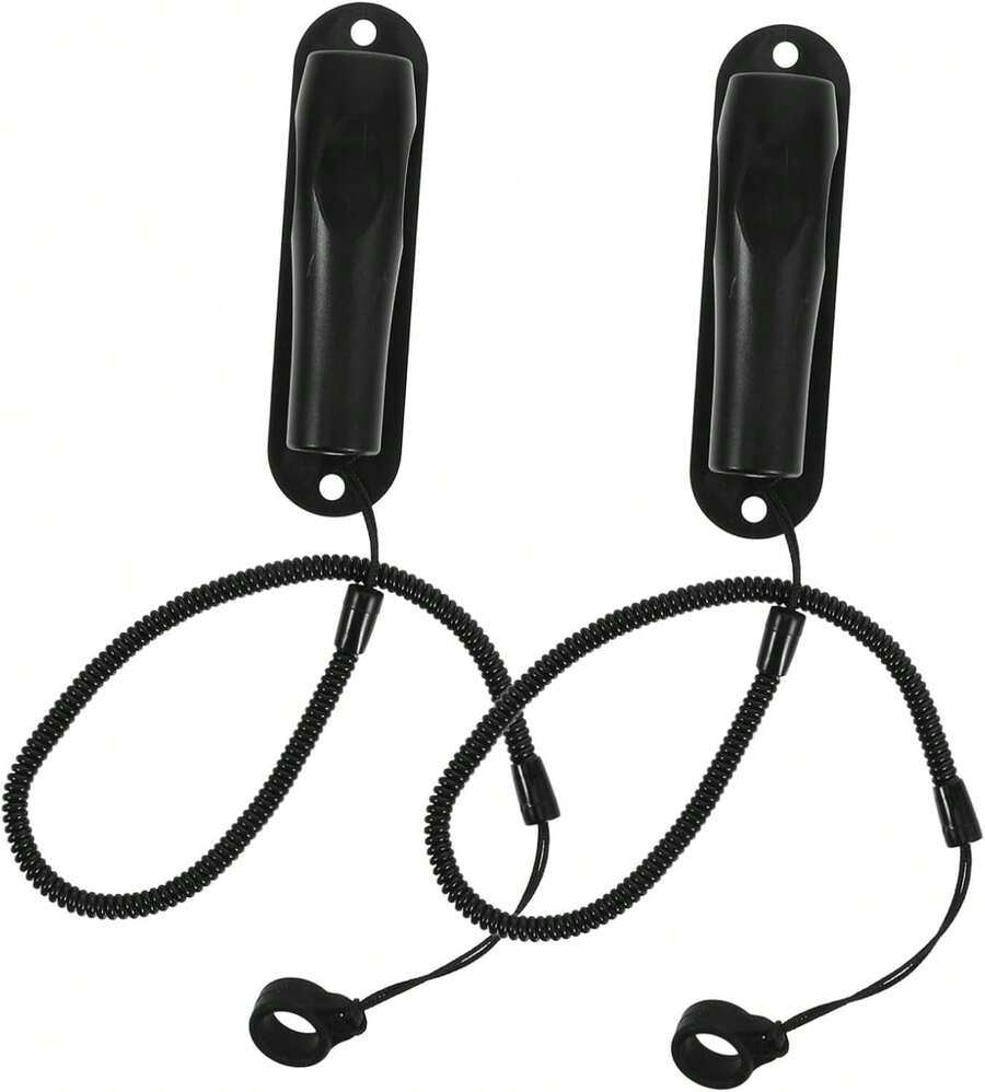 Veemoon Portalápices Antipérdida Elástico 2 Piezas Soporte Para Bolígrafos Y Lápices Ópticos Con Cordón Retráctil Para Oficina Y Uso Diario - 1 - Ver 1