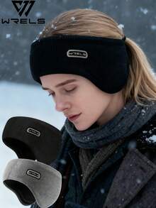 WRELS 1pc Lightweight Foldable Warm Winter Ear Warmer Headband, Thickened Double Layer Ear Warmer Headband, Windproof And Cold-Resistant - Plush Earmuffs - View 12