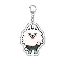 TXT K-Pop Boy Band Cartoon Acrylic Keychain, Cute Pendant Decoration For Backpack, Shoulder Bag, Crossbody Bag, Fans Merchandise, Gift - Multicolor - View 6