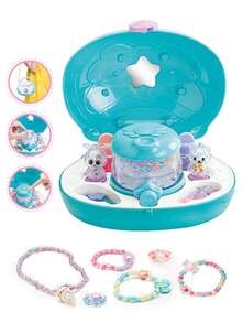 Jewelry Manual Bead Threading Machine, Can Easily Thread Beads, DIY Jewelry Toys, Girls' Birthday Gifts, Suitable For 3 Years Old+ - Multicolor - View 1