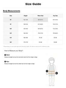 1件青少年/青年休闲直筒口袋裤，时尚街头风户外百搭