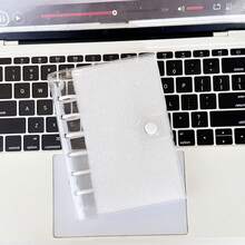 A7 Clear Loose Leaf Binder Notebook, Loose Leaf Diary Notebook, A7 Loose Leaf Diary Notebook, Sticker Book, Refill, Suitable For Sticker Book Making - Multicolor - View 19