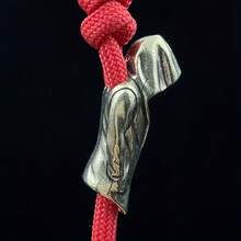 Men'S Copper Shawl Cape Keychain - Brass Knife Pendant & Hoodie Rope Accessory, Funky EDC DIY Paracord Buckle, Durable Outdoor Tool Belt Clip For Lanyards, Keys, Hoods, Keys Accessory, Stylish Accessory, Functional Accessory - Multicolor - View 7