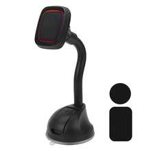 2PCS Car Phone Holder Magnetic Windscreen Suction Universal 360° For Mobile Phones - Black - View 10