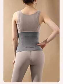 带口袋的保暖抓绒腰带，温暖呵护腹部和胃部，男女通用 - 彩色 - 查看 7